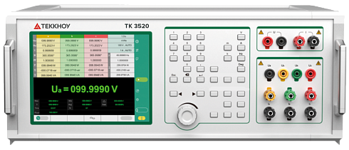 Трёхфазный калибратор электрической мощности TK3520